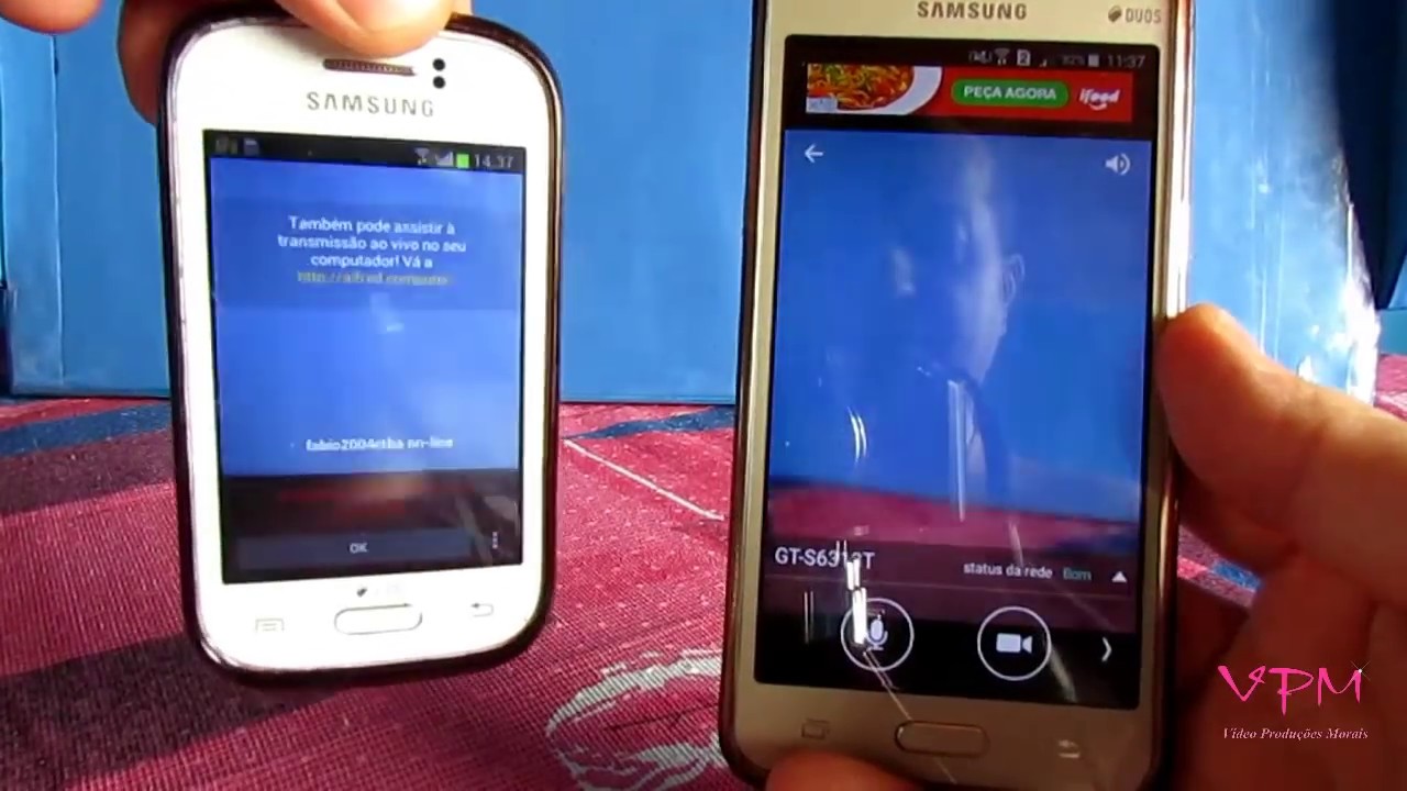 Câmera de Segurança usando Celular