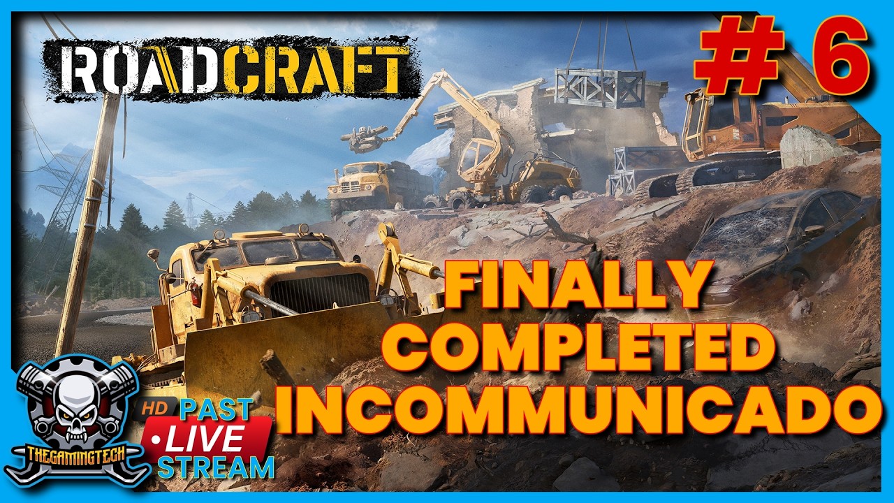Road Craft Live Stream | Beginner to Pro Progression – Part 6