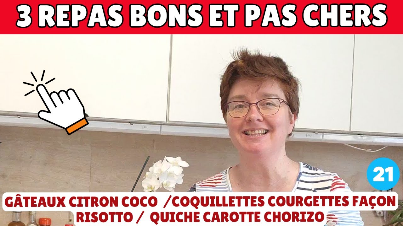 Fin de mois difficile ? 3 repas bons et pas chers ! Défi n°21 😊