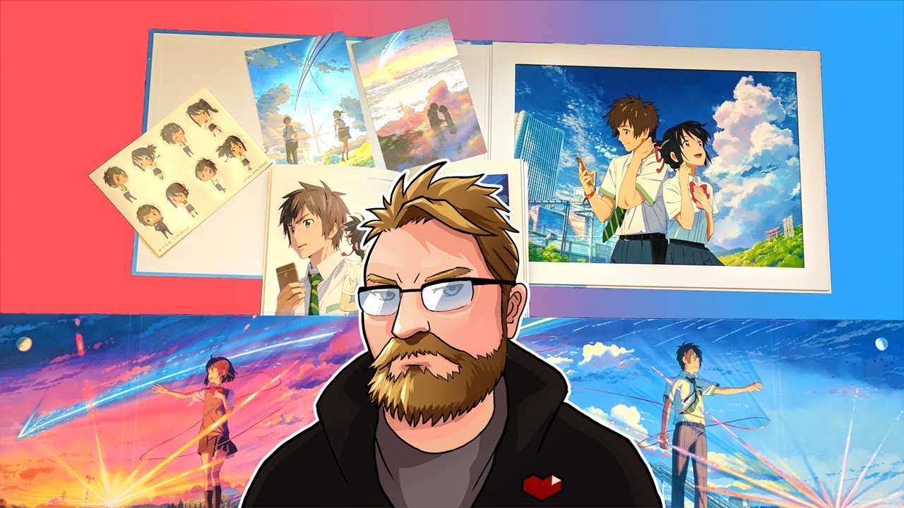 Your Name. 君の名は。 Blu-ray Unboxing 4K UHD Amazon Japan Exclusive Collectors Edition