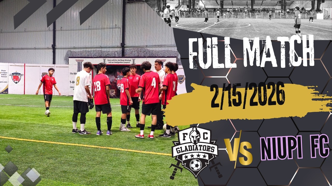 #gladiators vs  #NIUPI  - 2009/2010 Grand Sports Arena - Feb 15, 2026 #soccer #fulbol #6v6 GSA YISL
