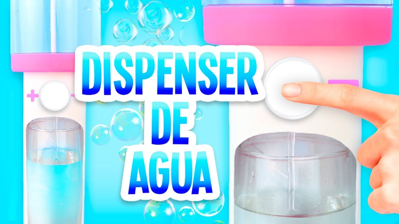 HAZ UN DISPENSER DE AGUA ❤️FACIL Y SI FUNCIONA - Tutoriales Belen