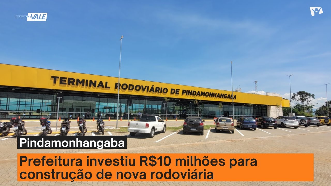 Nova rodoviária de Pindamonhangaba é entregue com investimento de R$ 10 milhões