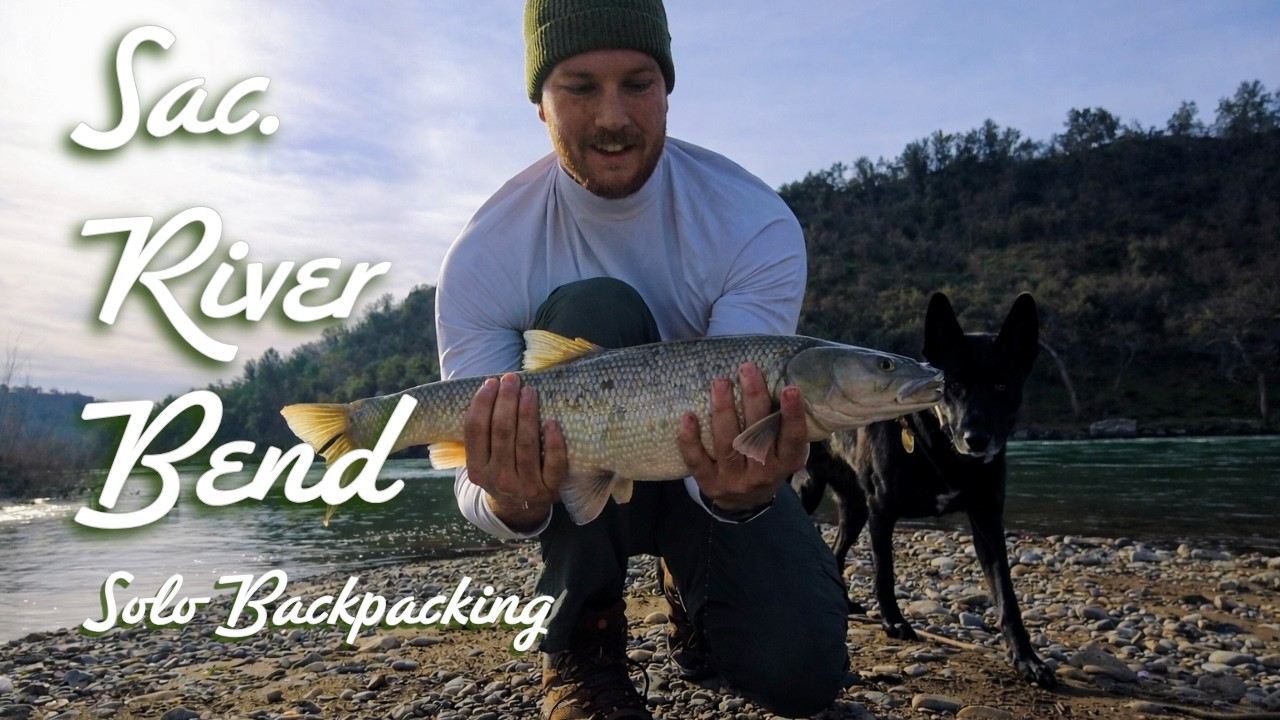 SOLO Backpacking & Historic Gold Rush River Fishing