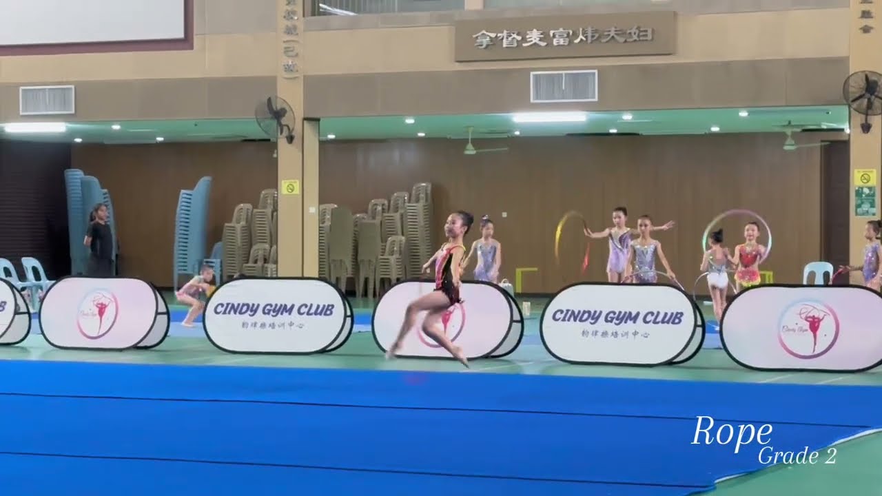 Rhythmic Gymnastic Grading 2025 | rope | grade 2 | Hannah tan