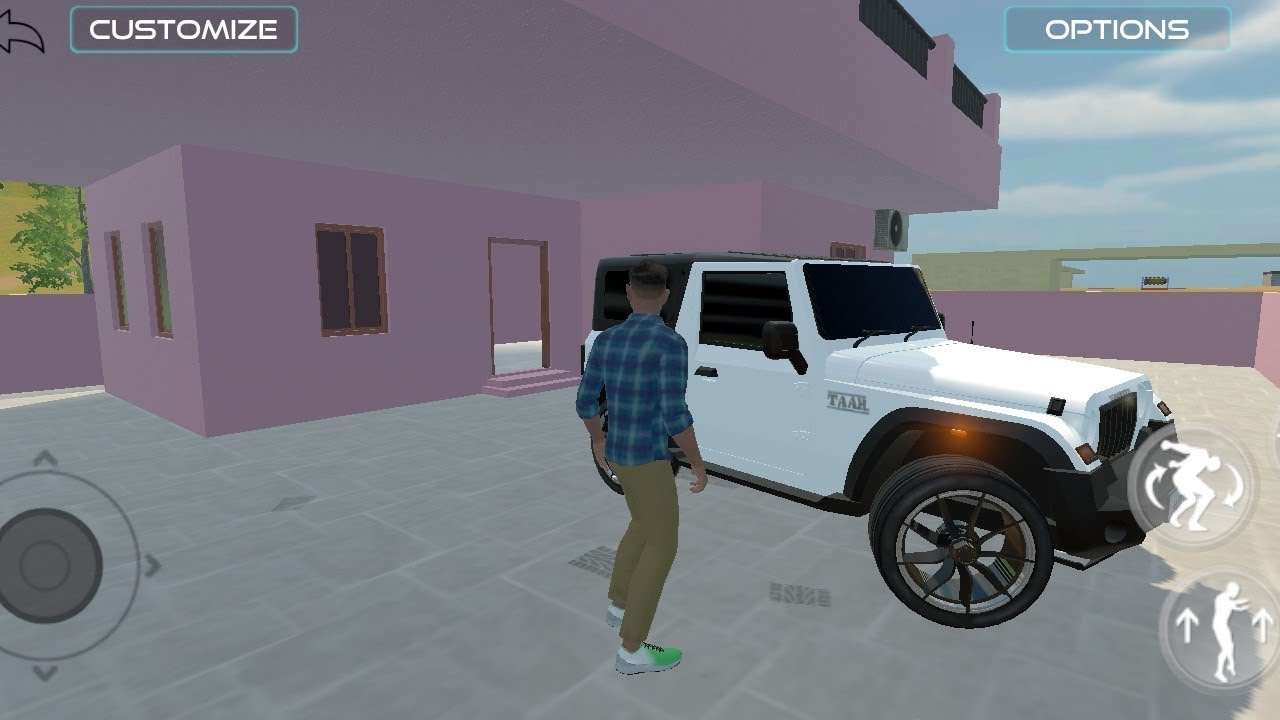 🔴 indian cars heavy driving 3D simulator indonesia game 👿 Modify Thar indian gaming video 📷