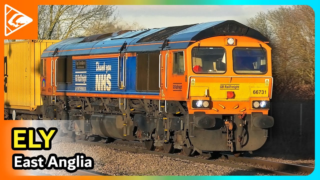 Trains at Ely 28/02/2025