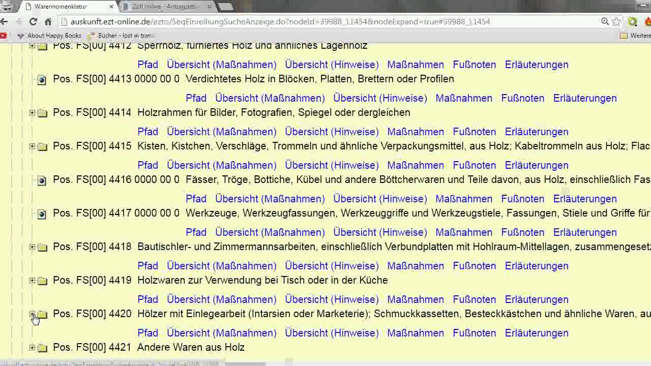 Zolltarifnummer - Es kann nur eine geben!