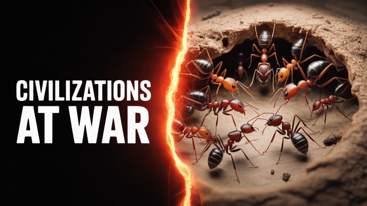 Ant Civilizations at War