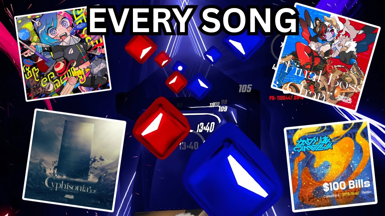 Trapping Myself in Beat Saber Until I Beat EVERY Camellia Song!