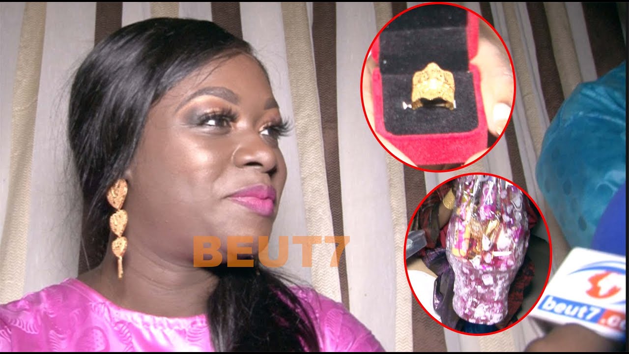 Les Téranga de la “1ère Ndieuké” Bijou Ndiaye de la TFM: Bague en OR, “Panier dokh dadié” et Argent