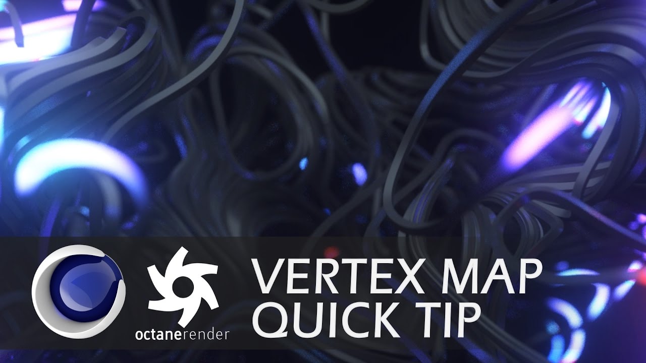 Cinema 4D and Octane render Tutorial - Vertex Map Implementation