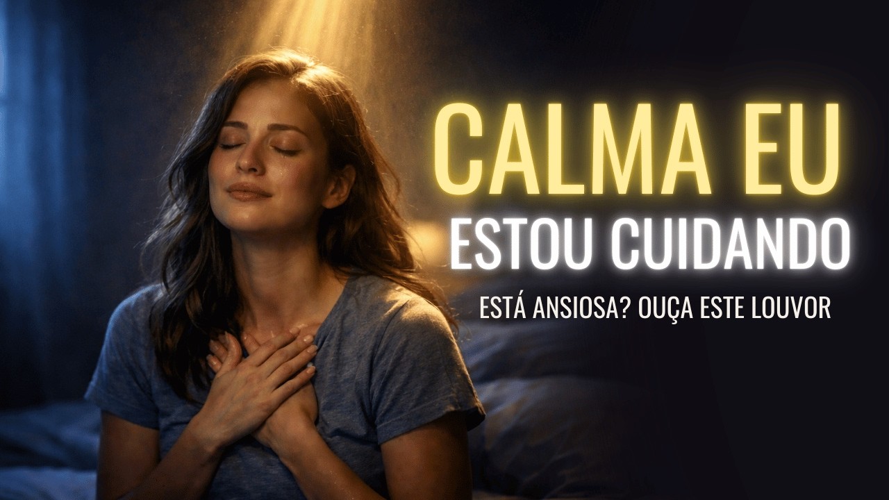 ANSIEDADE NÃO VAI TE DOMINAR —DEUS Está Cuidando de Você Agora| Louvores Gospel 2026 |  Adoração