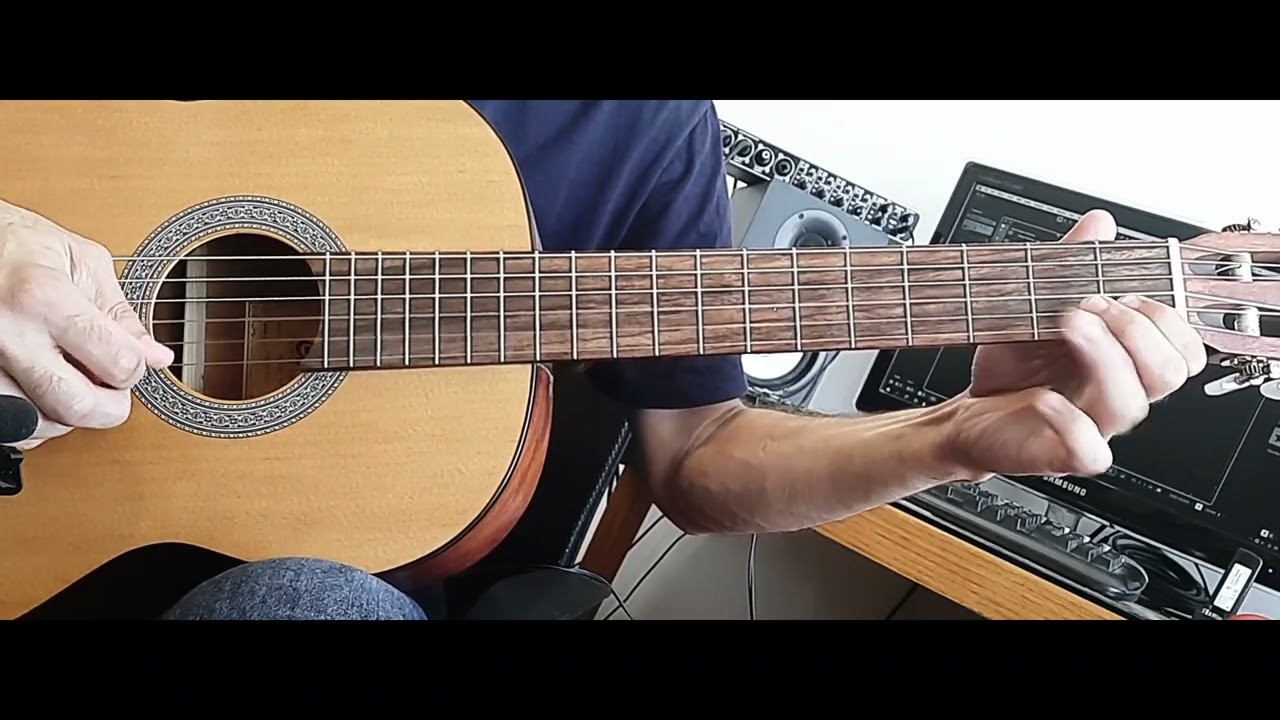 حلوة يا بلدي من كورس تعليم الجيتار للمبتدئين