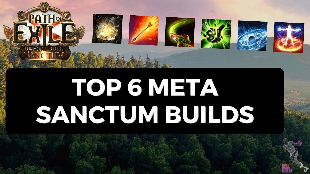 [PoE 3.20] TOP 6 META BUILDS IN SANCTUM - GGG Should Probably Nerf this Skill...