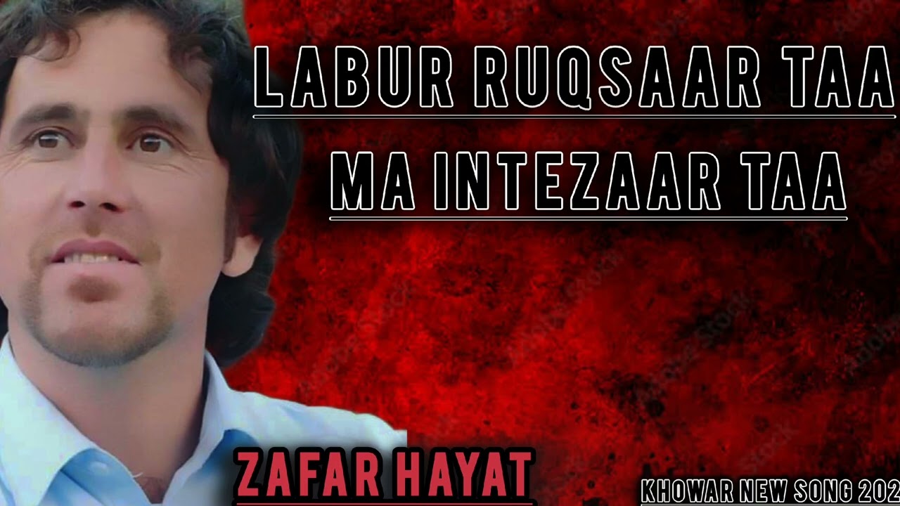 Labur Ruqsaar Taa || Zafar Hayar Latest Song 2024 || Khowar Song