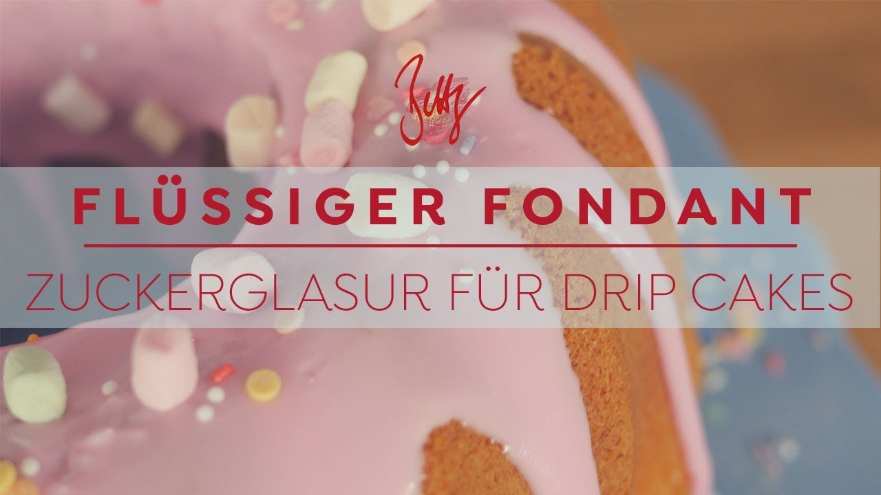 Flüssiger Fondant - Zuckerglasur für Drip Cakes | Betty´s Sugar Dreams