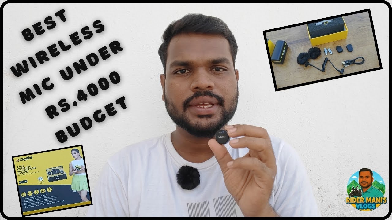 Digitek DWM-116 Wireless Mic Unboxing & Review 🔥 | Best Budget Mic for YouTubers in Tamil 