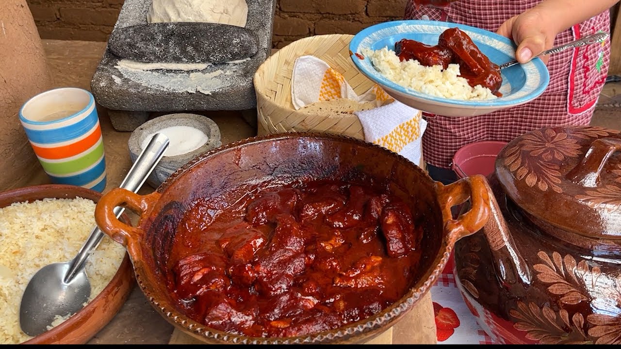 Costillitas de Puerco en Adobo La Cocina En El Rancho