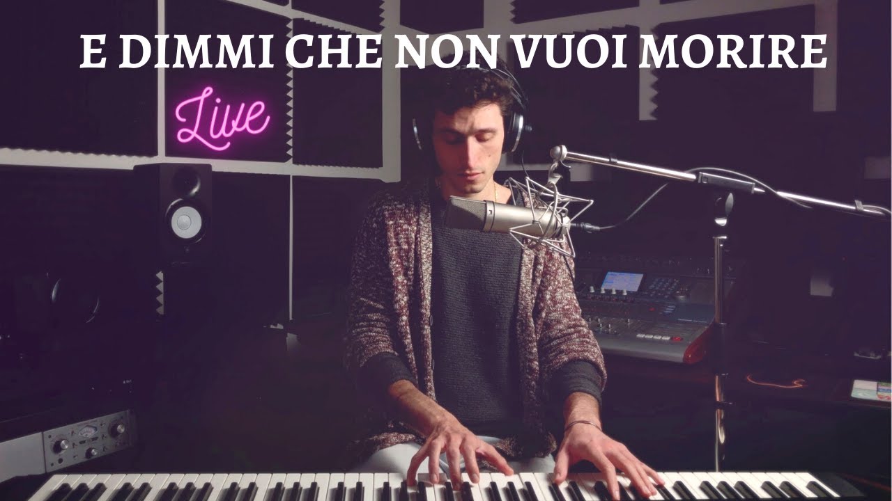 E Dimmi Che Non Vuoi Morire - Patty Pravo - Live Cover Piano e Voce - Lorenzo Fiorentino