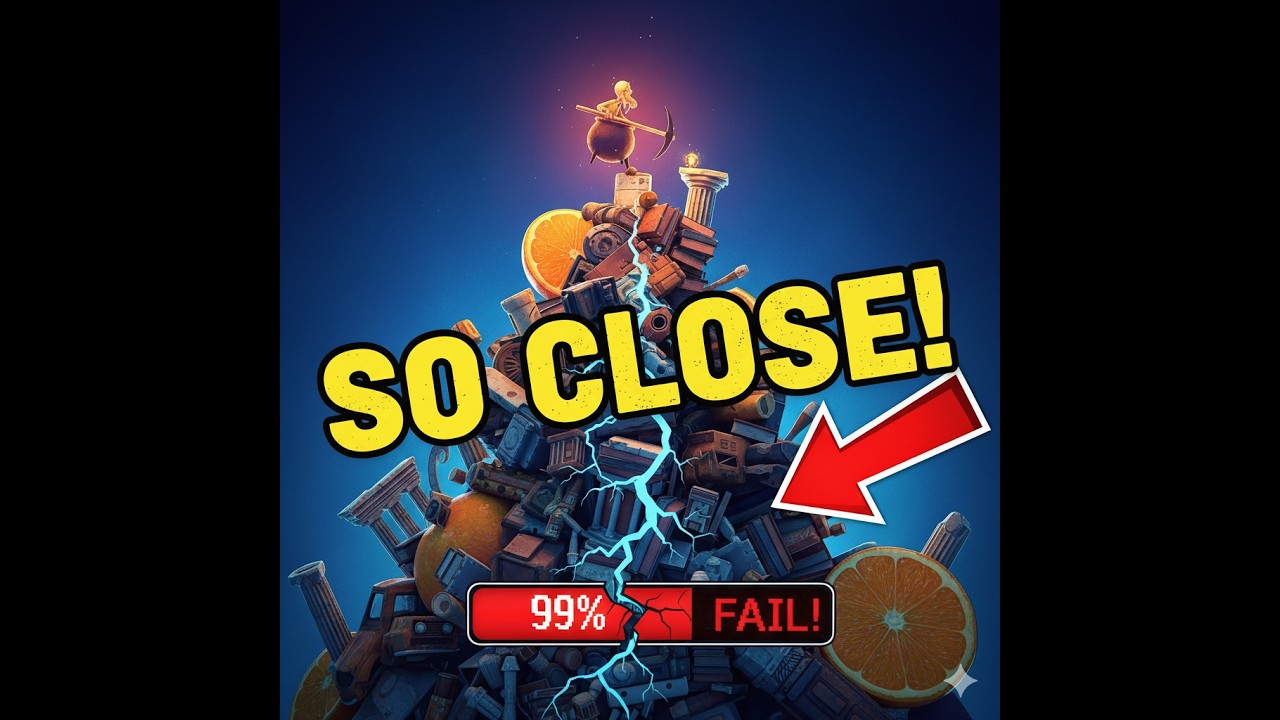 Getting Over It -Fahhhhh Mode On! 😡 Getting Over It - Aaj is Game ko Khatam Karenge!
