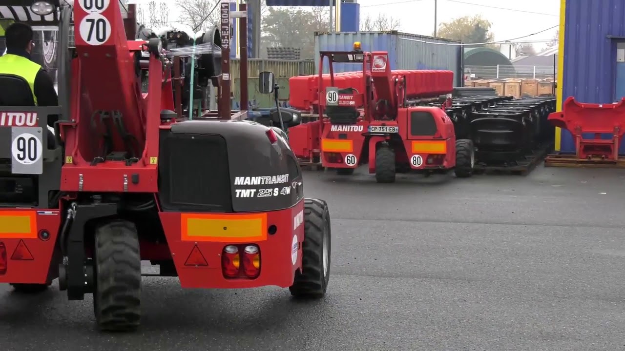 Podwieszane wózki widłowe Manitou TMT