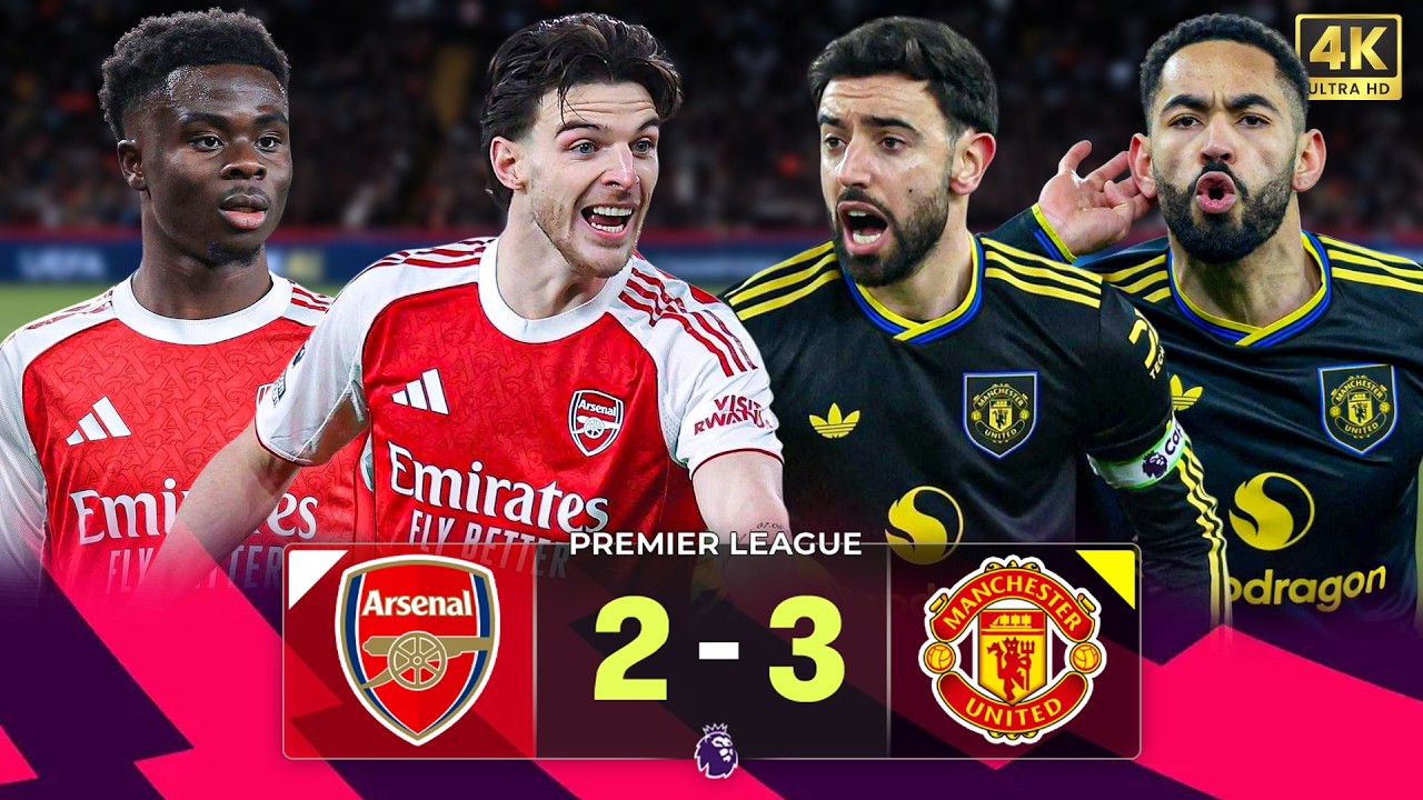 Arsenal Thought They Had Control &ndash; Man United Win It Late in PURE CHAOS 🤯🔥 EPL 2026 [4K]