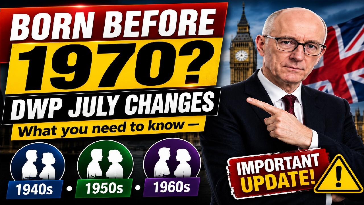 DWP July Changes 2025: What Pensioners Born in the 1950s and 1960s Need to Know