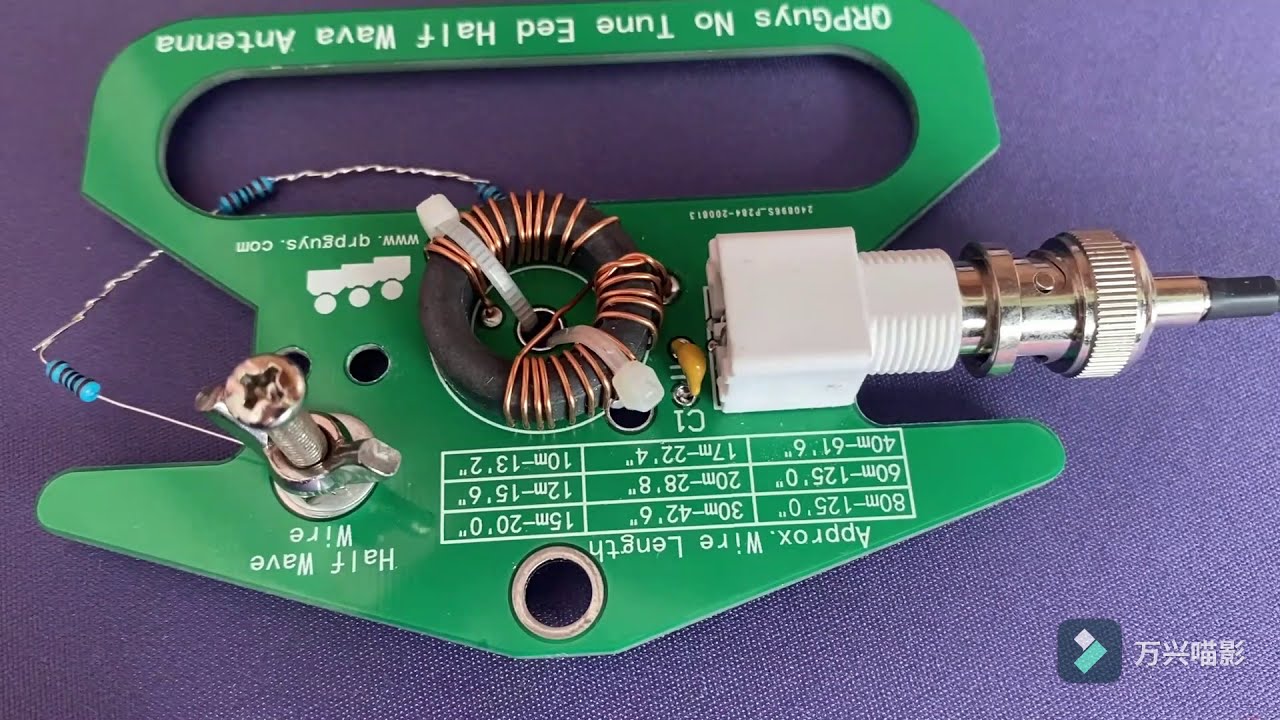 Two different EFHW QRP antenna kits tested with NanoVNA and 3K resister as load.