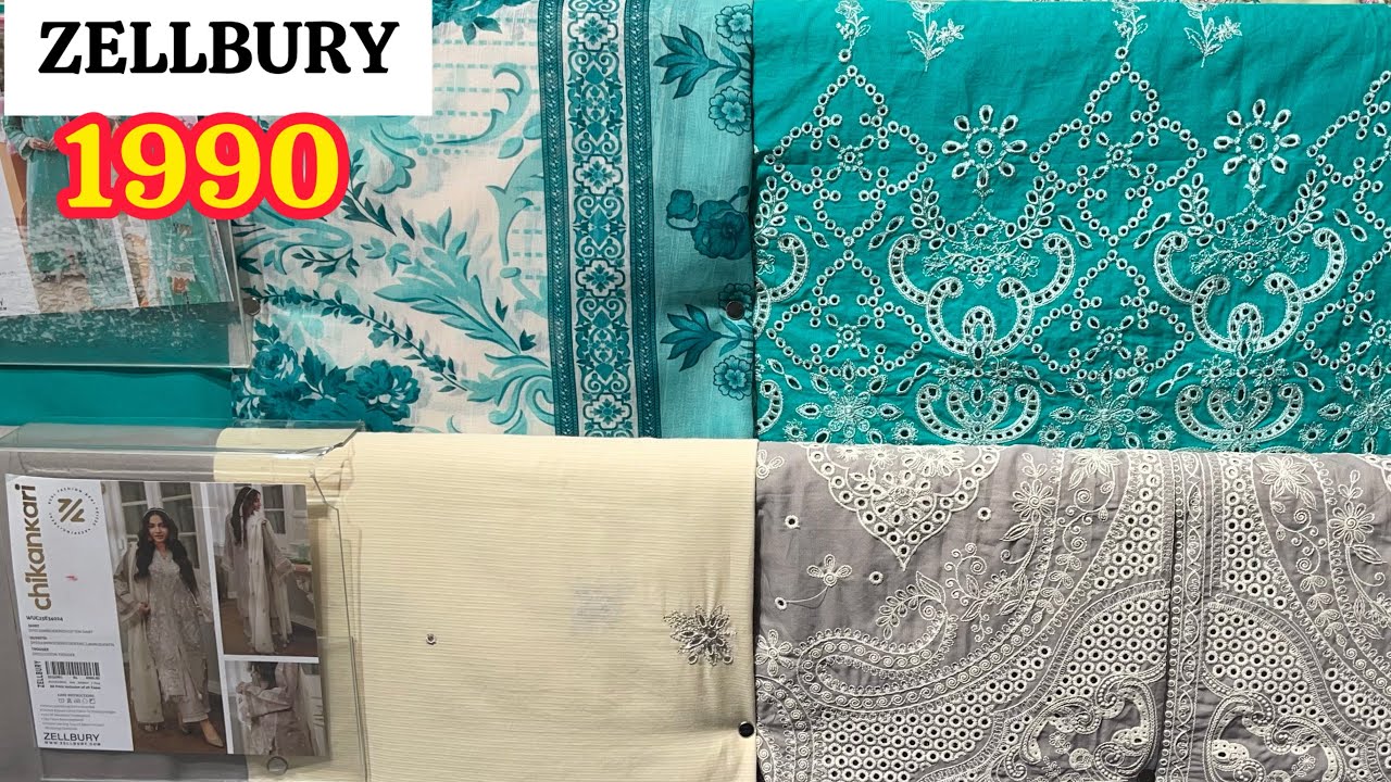Zellbury New Eid Collection in Rs.1990 📣❤️ Zellbury New Unstiched Collection 2026❤️