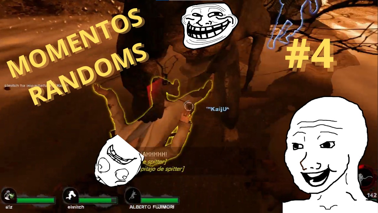 MOMENTOS RANDOMS EN LEFT 4 DEAD 2 #4