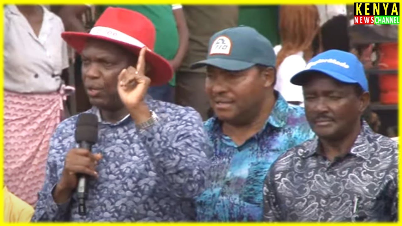'TUTAHAMA HII KENYA RUTO AKIRUDI 2027' Jeremiah Kioni roars in Embu with Kalonzo, Waititu, Gachagua