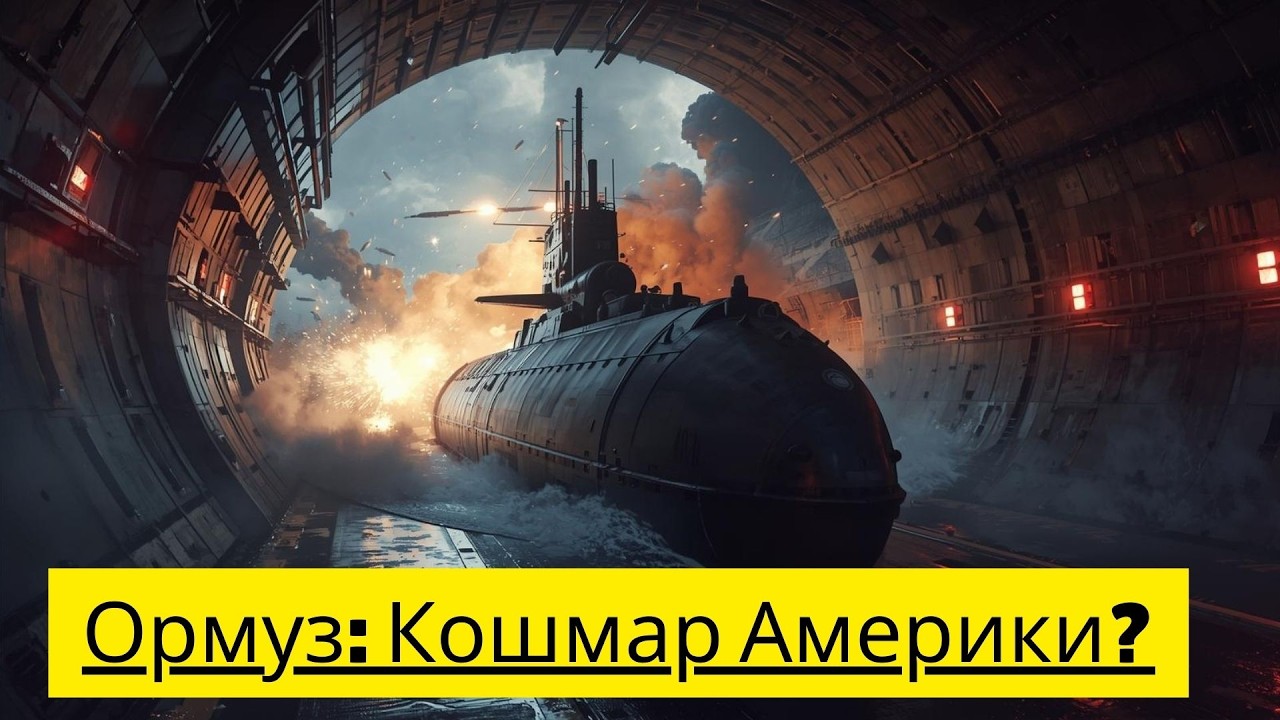 1 МИНУТУ НАЗАД: Ловушка Ирана в Ормузском проливе? КСИР показывает секретные морские туннели