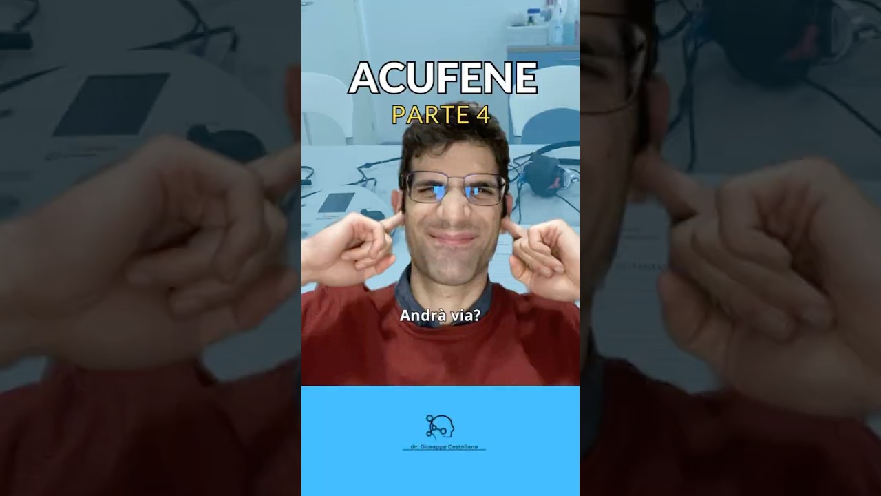 L'acufene pu&oacute; sparire? Come gestire il paziente? #acufene #tinnitus #medicalshorts #otorino