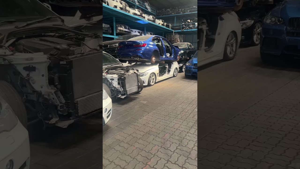 Zerlegte Autos 😨 Teile Lager in Dubai 