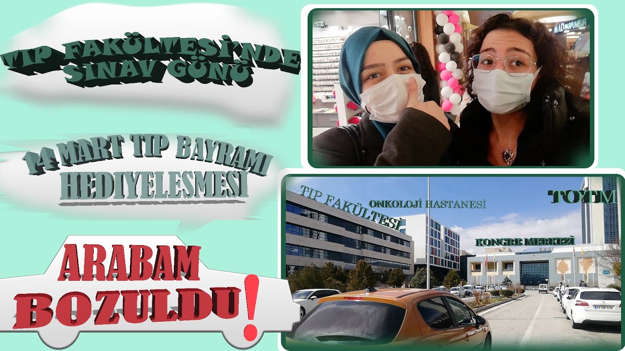 TIP FAKÜLTESİ VLOG 4 | PEDİYATRİ ARA SINAVI | ALIŞVERİŞ | KISA MALATYA TURU #günlükvlog