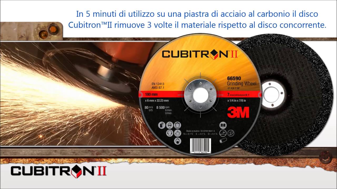 Cubitron II  dischi da sbavo ITA