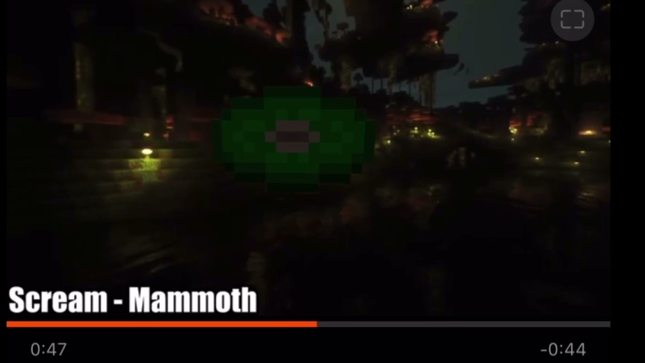 The Under Garden 1.18.2, Scream Relic Music Disc (Minecraft, Mod)
