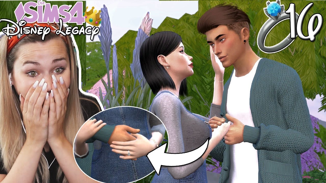 Er hat sie endlich gefragt! 💍💕 - Die Sims 4 Disney Legay Challenge Part 16 | simfinity