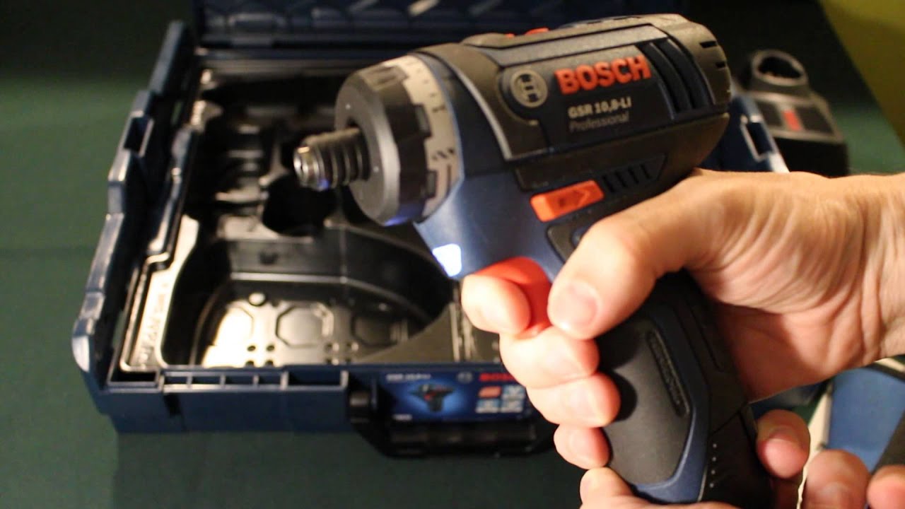 Unboxing Bosch GSR 10.8-LI Professional in L-boxx