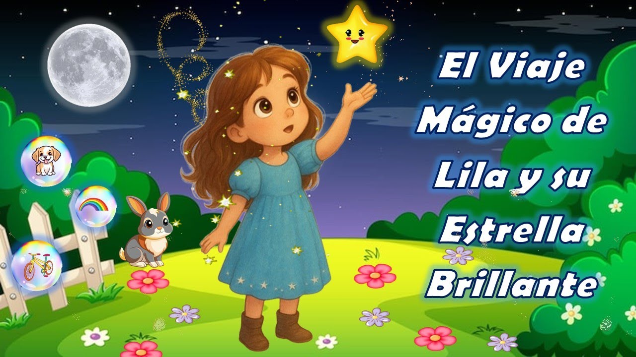 👧 El Viaje Mágico de Lila y su Estrella Brillante ⭐ | Cuentos infantiles | Cuentos Infinitos