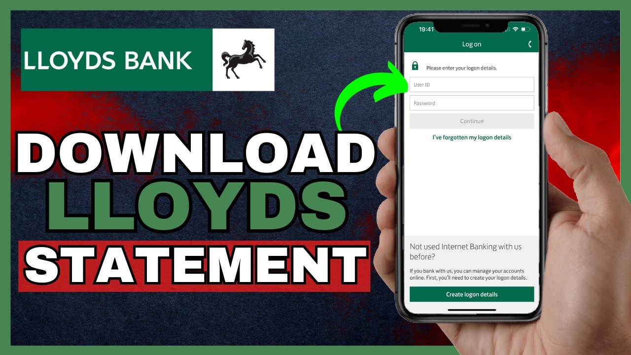 Как получить выписку из банка Lloyds онлайн (2025)