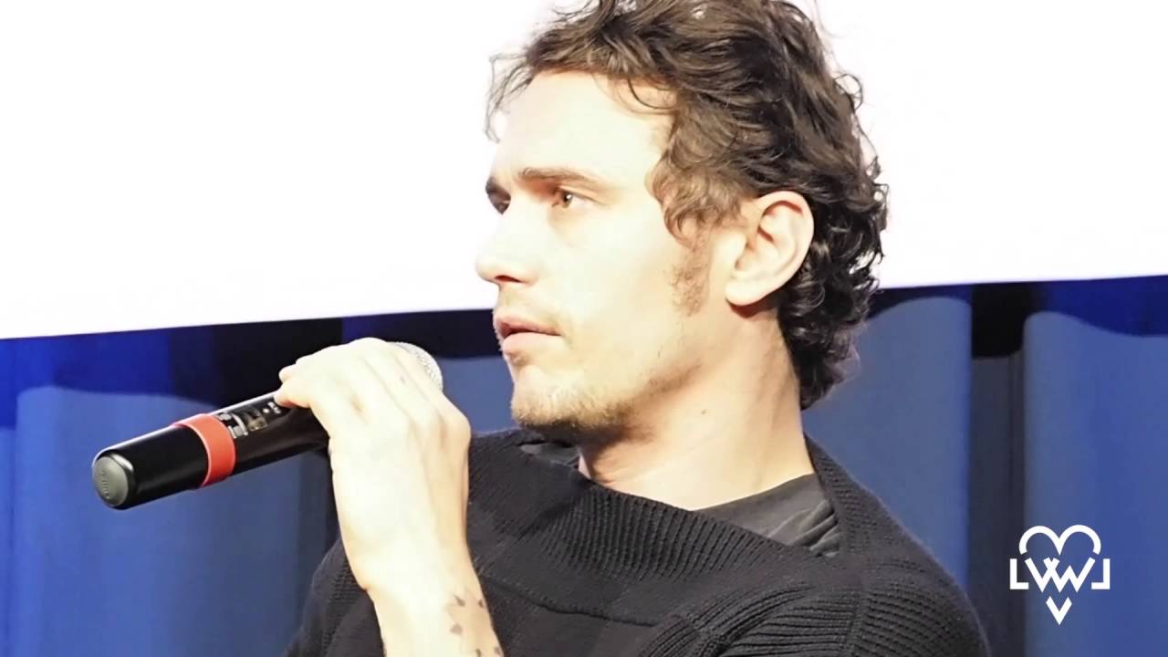 James Franco at Moravian College in Bethlehem, Pennsylvania