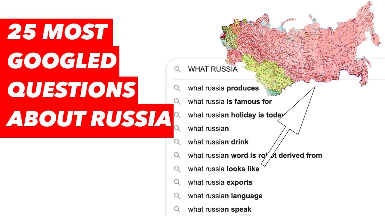 RUSSIANS answer 25 most searched questions about RUSSIA