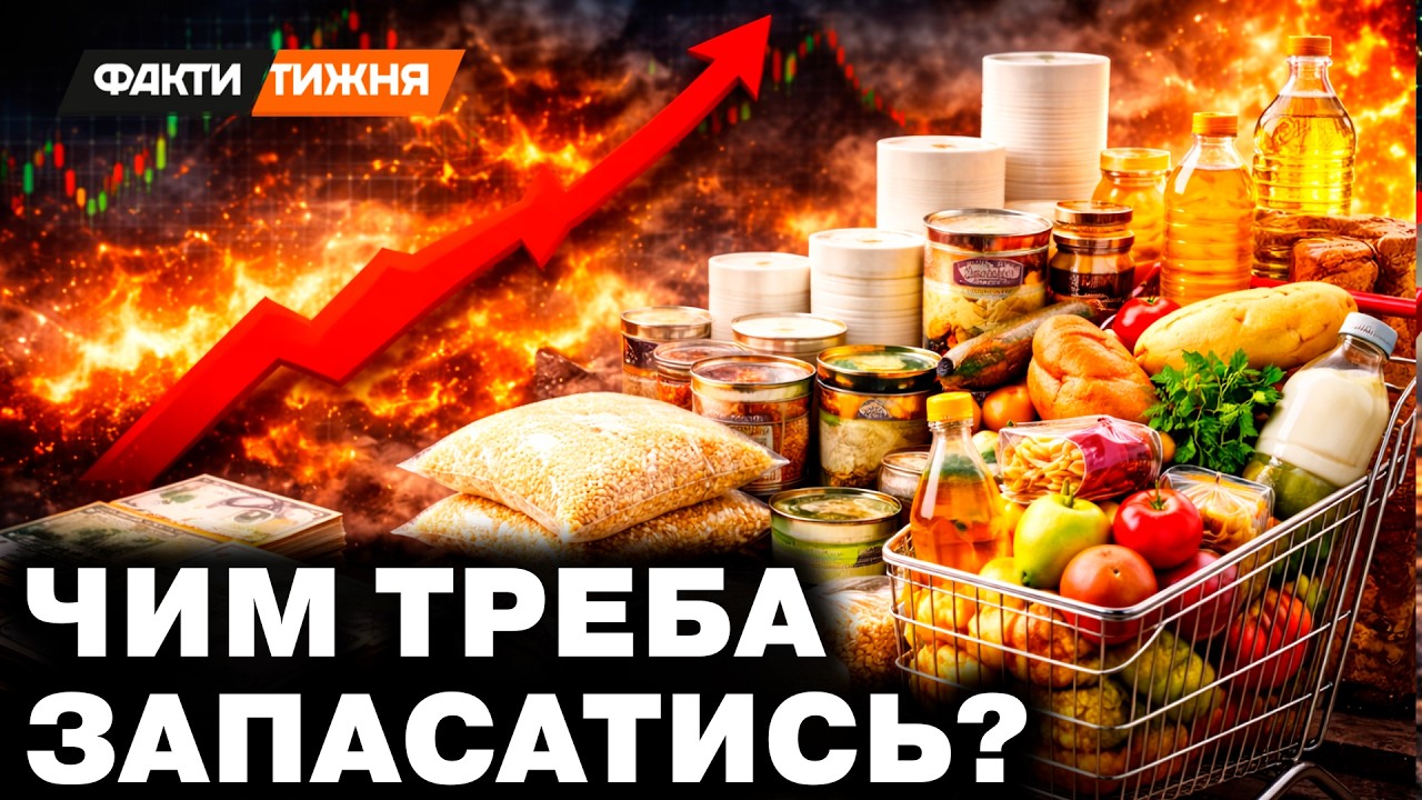 ЦІНИ НА ПРОДУКТИ ВИРОСТУТЬ ВРАЗИ? Курс ДОЛАРА СТРИБНУВ! Чим ВАРТО ЗАПАСАТИСЯ?