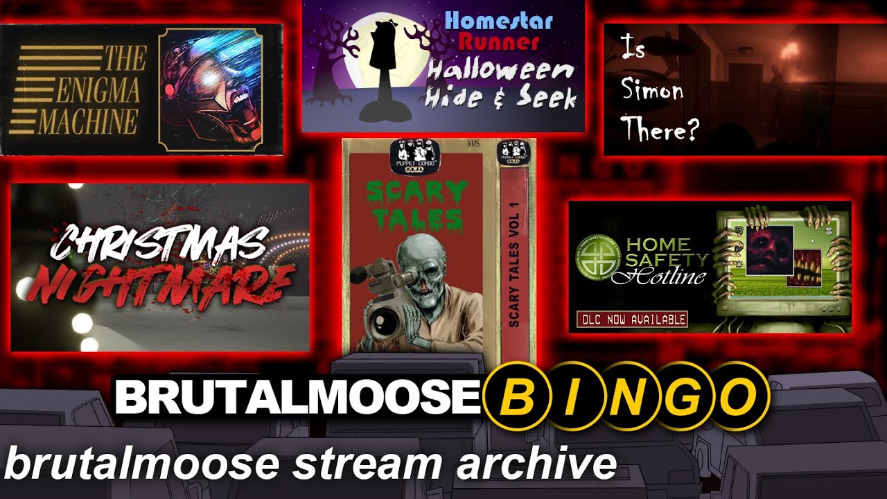 Indie Horror Games! | Scary Bingo