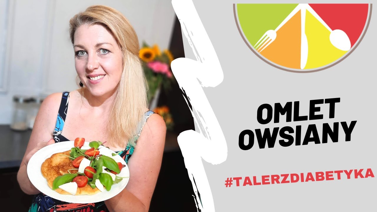 Prosty omlet owsiany - pyszne pełnowartościowe śniadanie #talerzdiabetyka