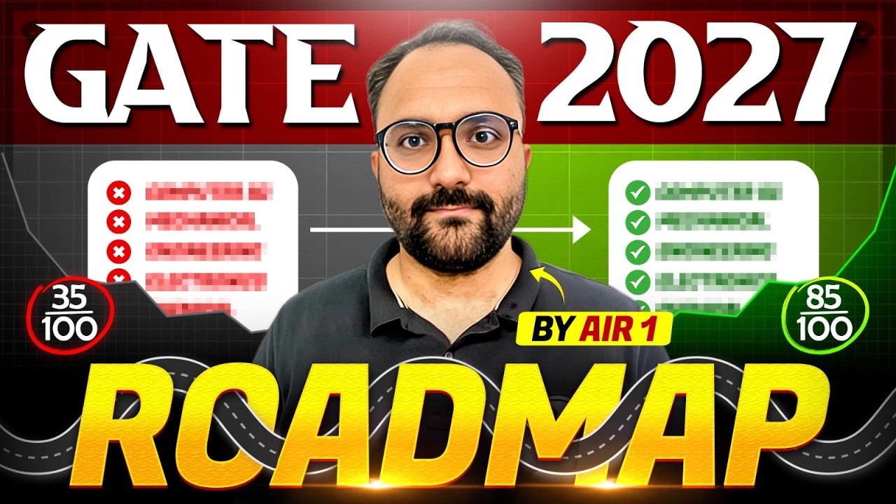 GATE 2027 Roadmap for EE, ECE & IN | Complete Preparation Strategy to Crack GATE 2027 Exam