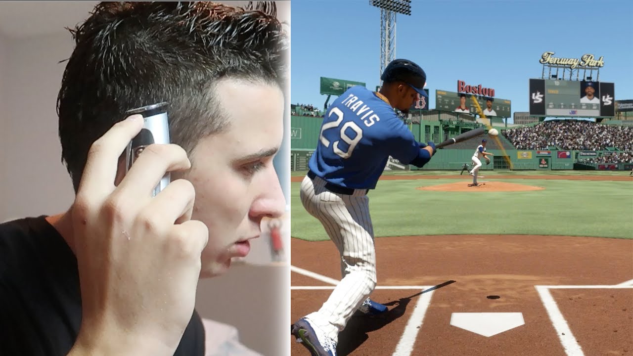 SHAVING TDBARRETT INTO MY HEAD IF I LOSE! MLB THE SHOW 17 CHALLENGE