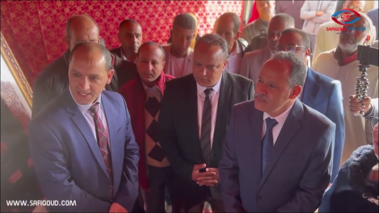 عامل إقليم آسفي  يعطي الإنطلاقة للطريق الرابطة بين مول البركي وحد حرارة